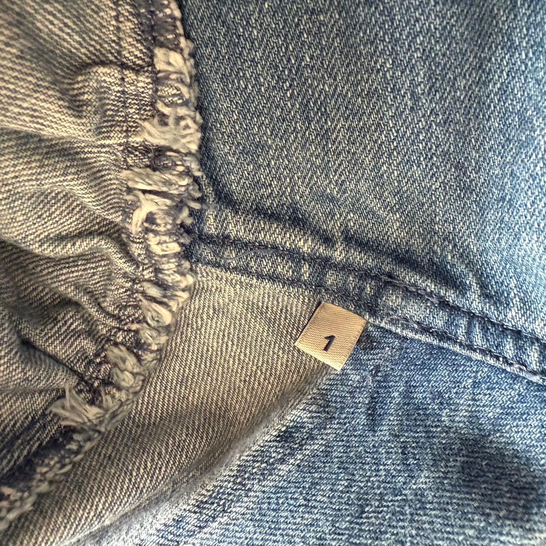 〈クリーニング済み〉モンクレール DIOXYDE デニムジャケット サイズ1