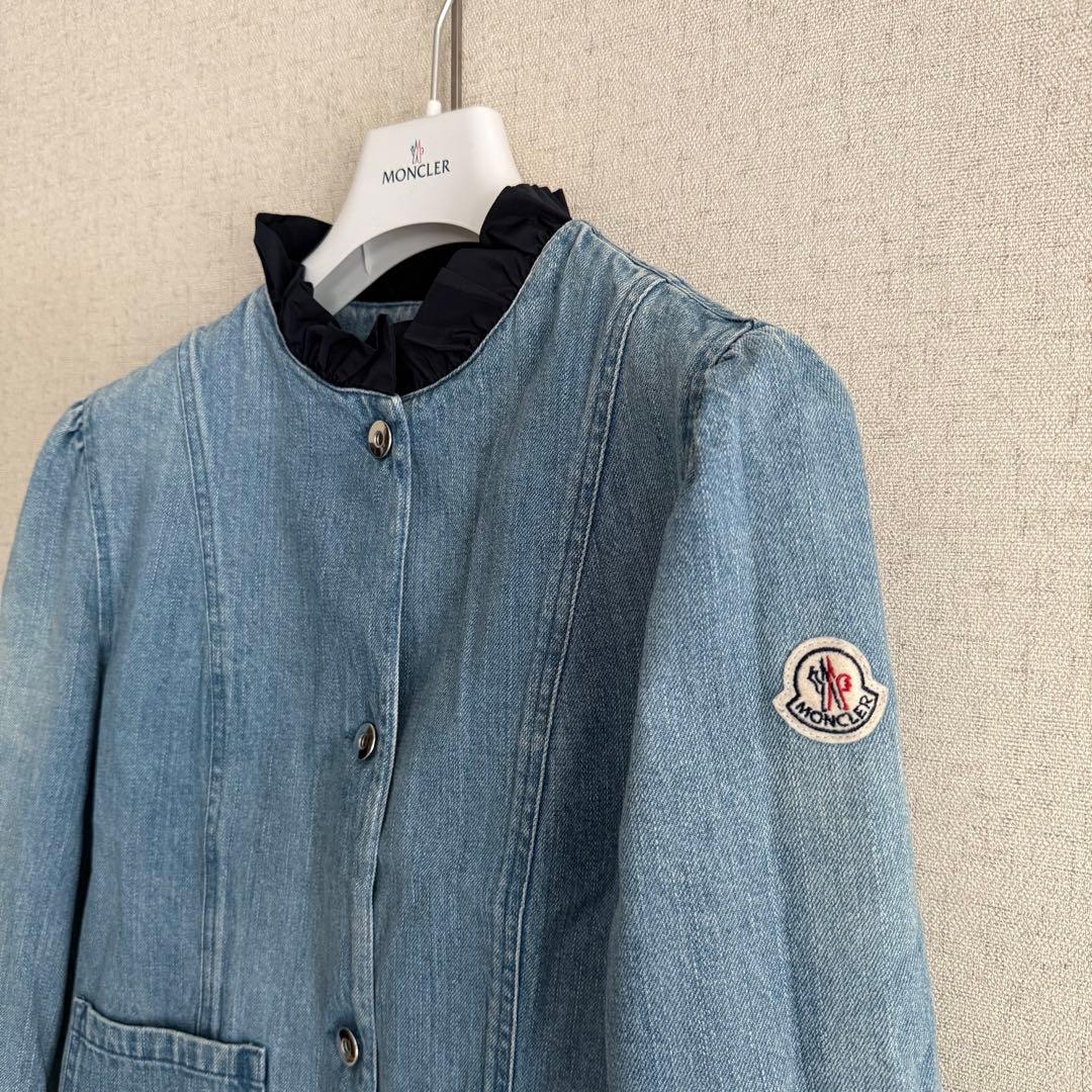 〈クリーニング済み〉モンクレール DIOXYDE デニムジャケット サイズ1
