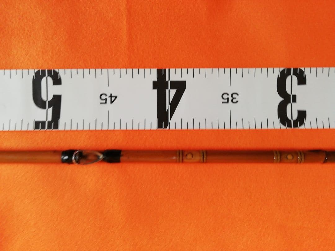 和竿　ハゼ竿　竹竿　2.5m ほぼ未使用品