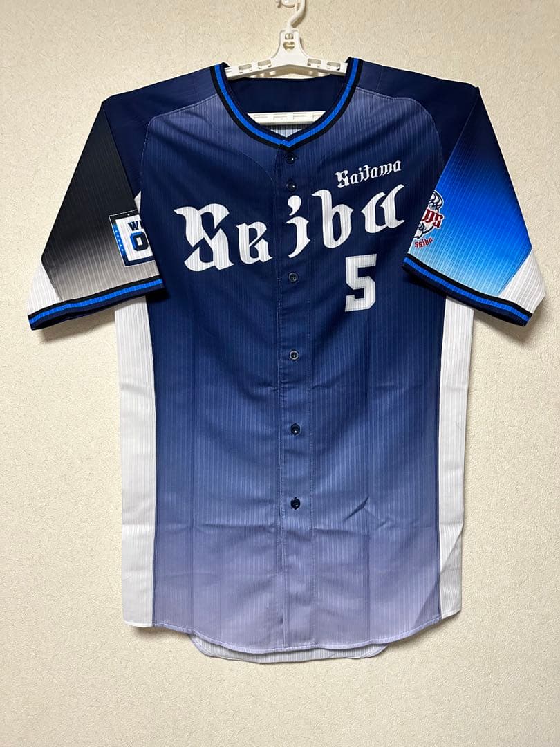 外崎修汰 サイン入りユニフォーム 支給品 埼玉西武ライオンズ