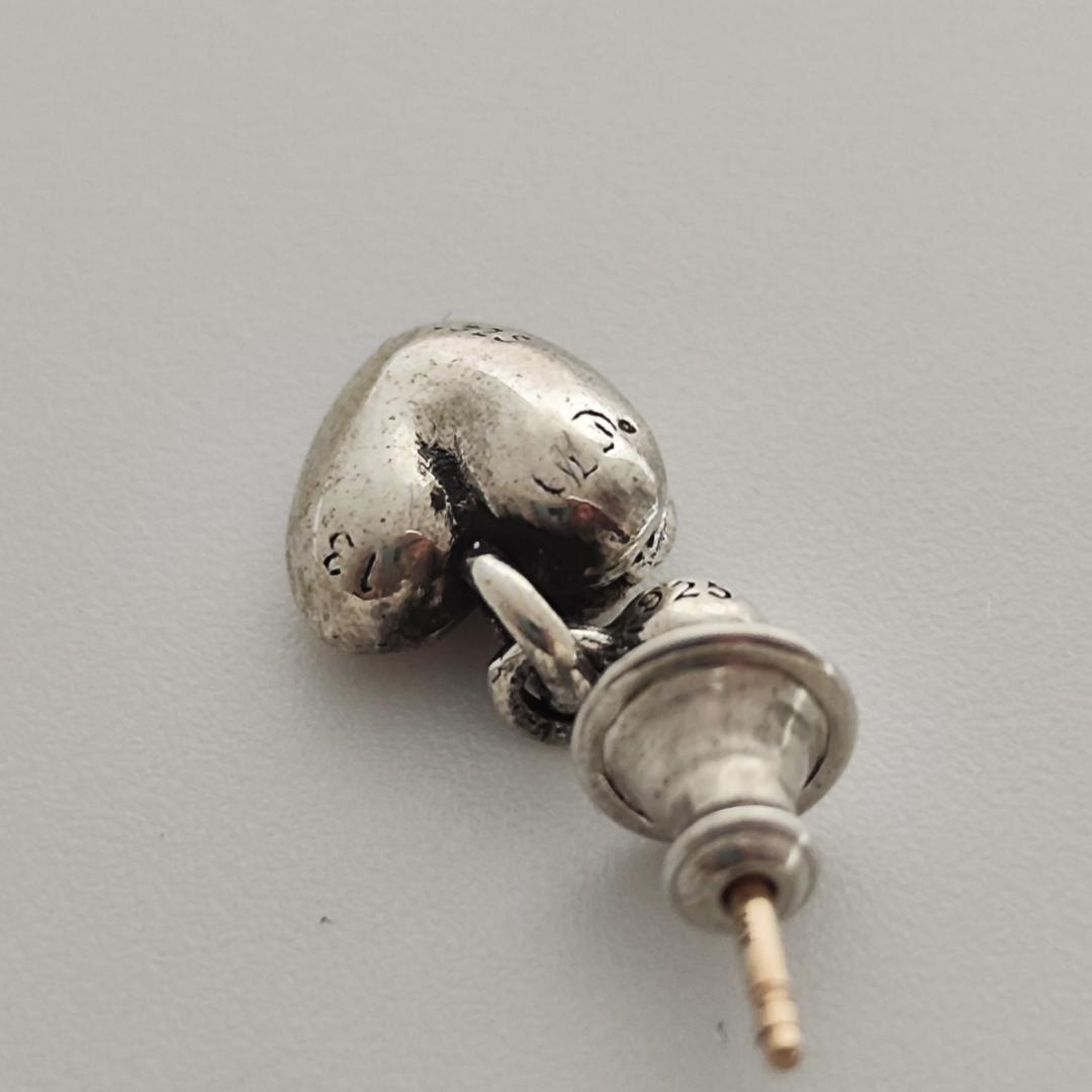 CHROME HEARTS クロムハーツ ハートドロップ イヤリング (ピアス)