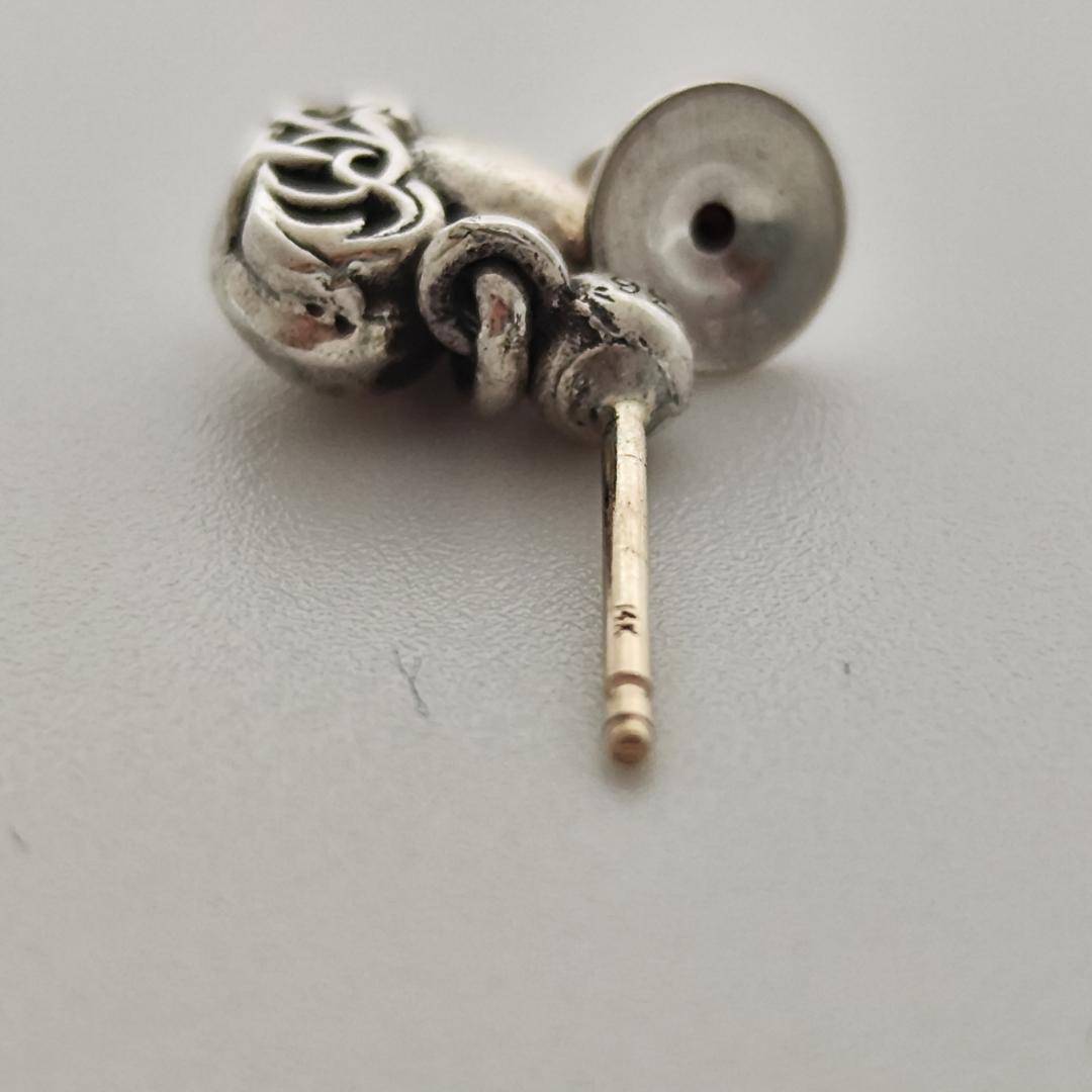 CHROME HEARTS クロムハーツ ハートドロップ イヤリング (ピアス)