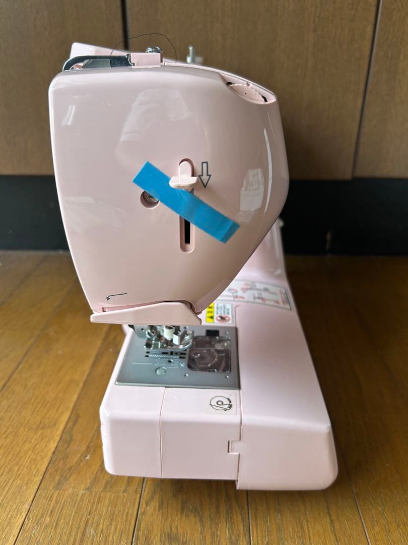 ジャガー　コンピューターミシン本体　CD-2203MP　フットコントローラー付属