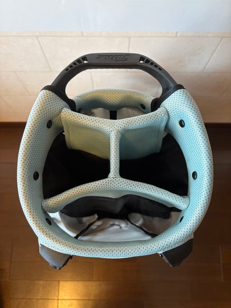 Titleist スタンド式ゴルフバッグ ホワイト×ライトブルー