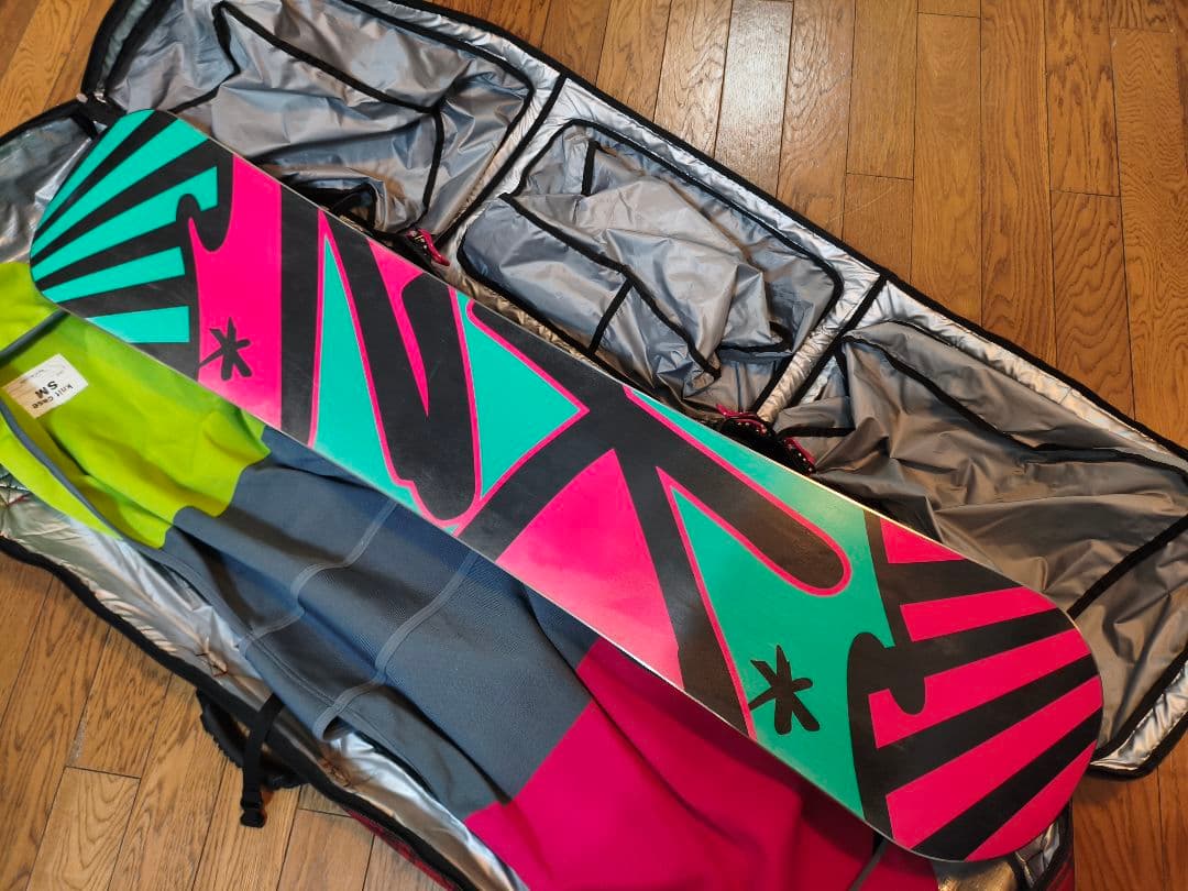 スノーボードとブーツ　一式スノボセット★バックおまけ