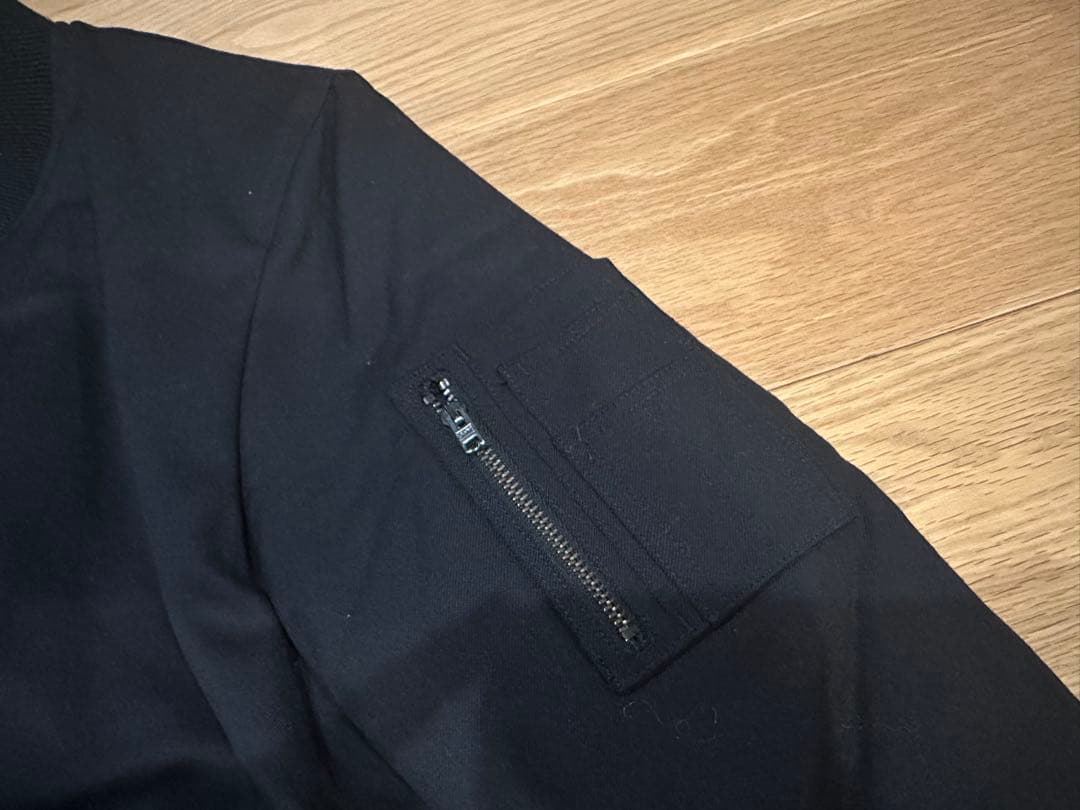 美品 LOUNGE LIZARD ウールギャバジン MA-1 ラウンジリザード