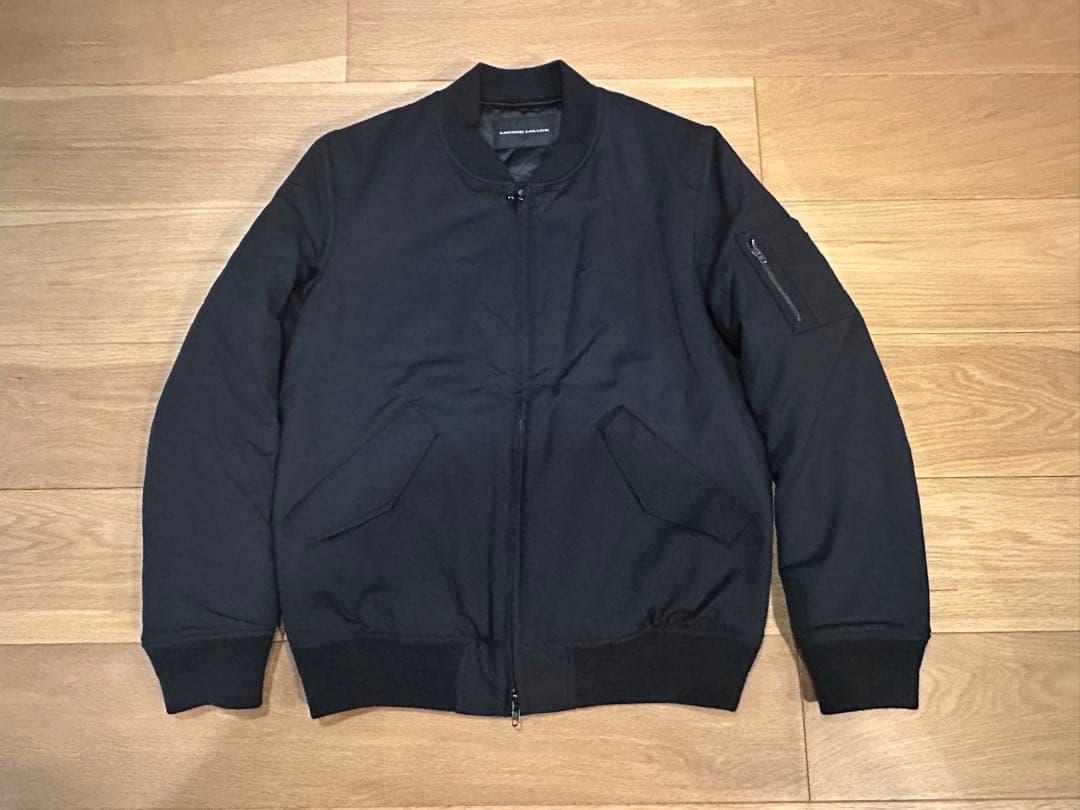 美品 LOUNGE LIZARD ウールギャバジン MA-1 ラウンジリザード