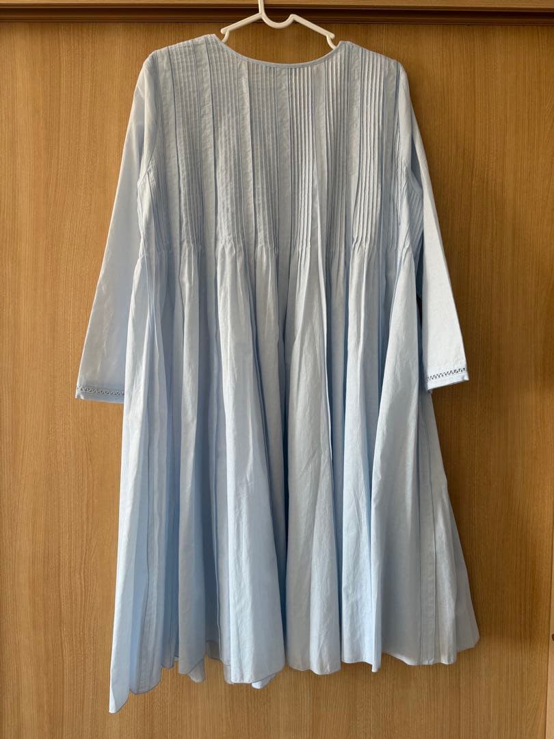 L’AUBE BLANC Pin-tuck Lace Mini Dress