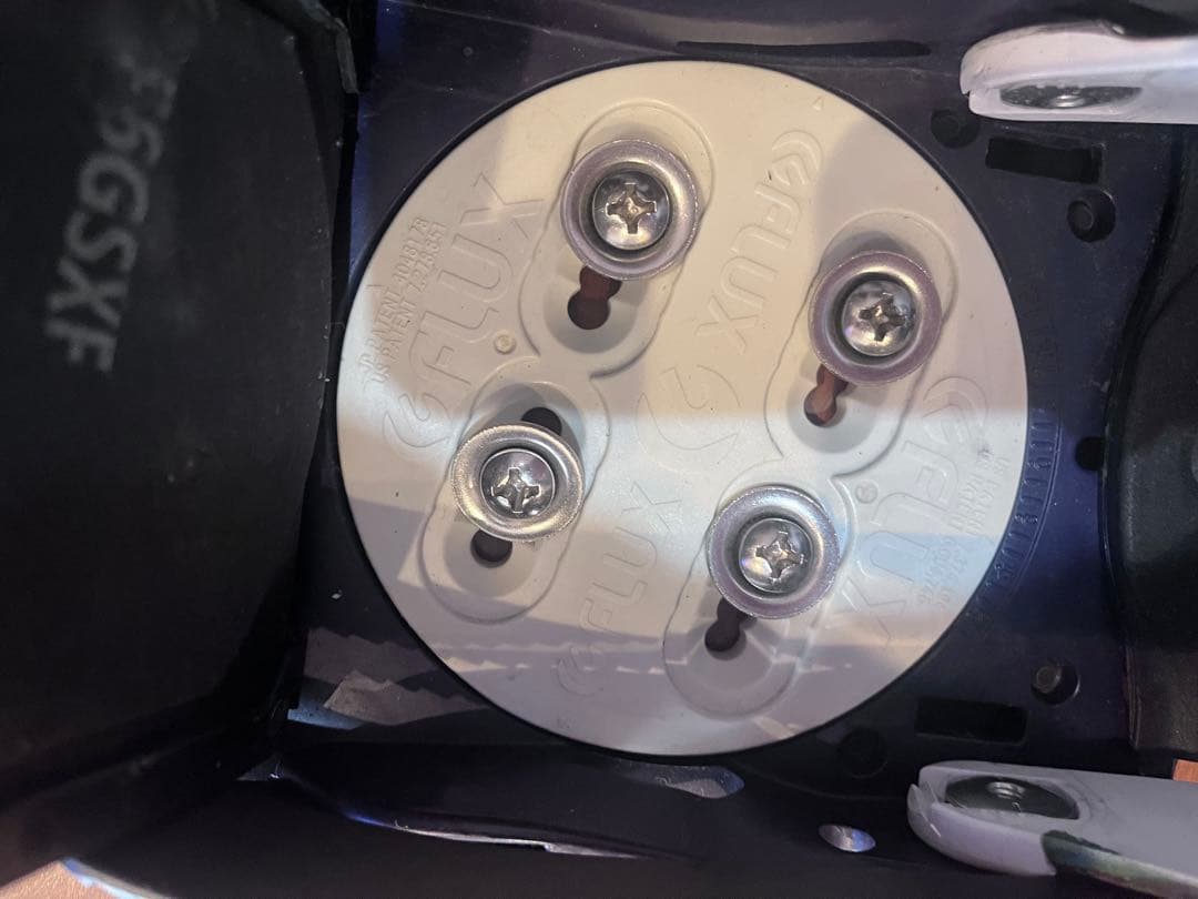 FLUX GSX-F スノーボードビンディング 花柄