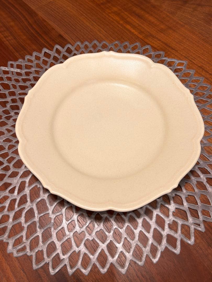 アワビウェア　輪花皿　M 2枚セット awabi ware