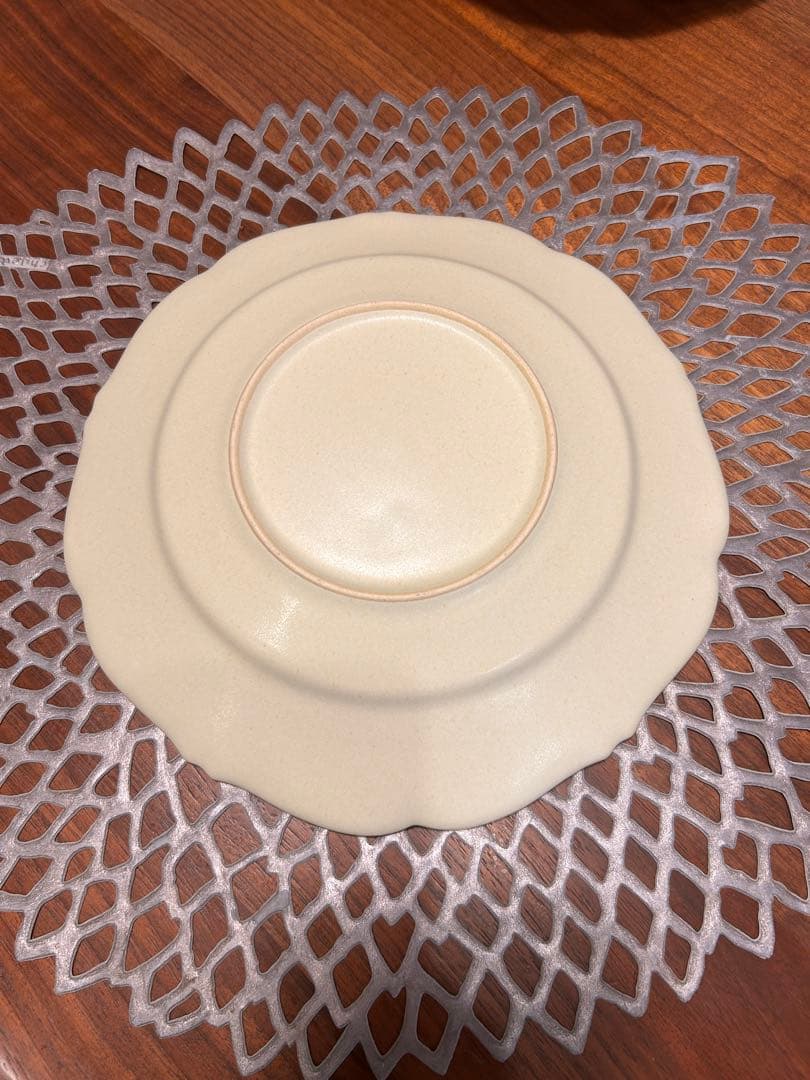 アワビウェア　輪花皿　M 2枚セット awabi ware