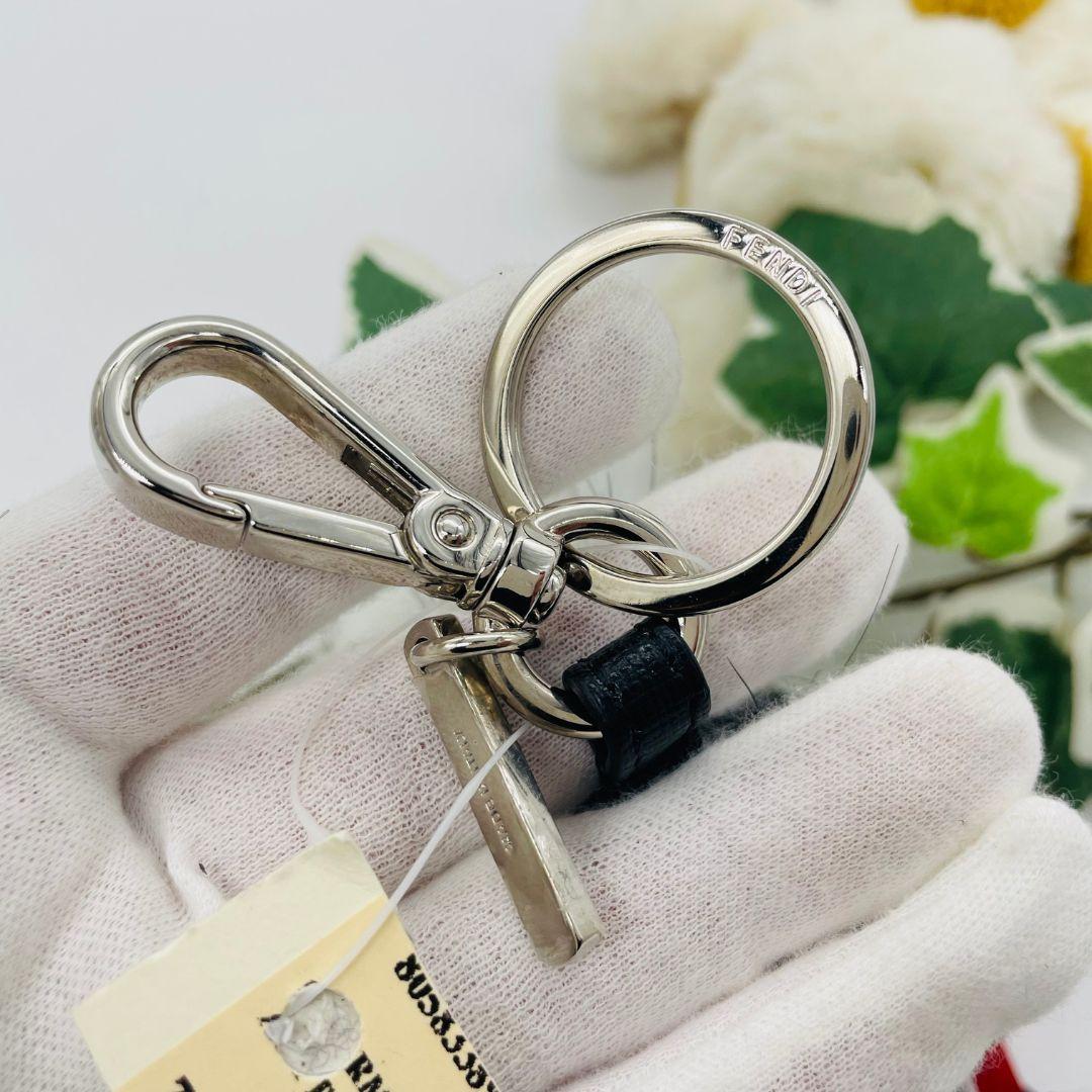 FENDI フェンディ モンスター　バグズ　リュック チャーム レッド レザー