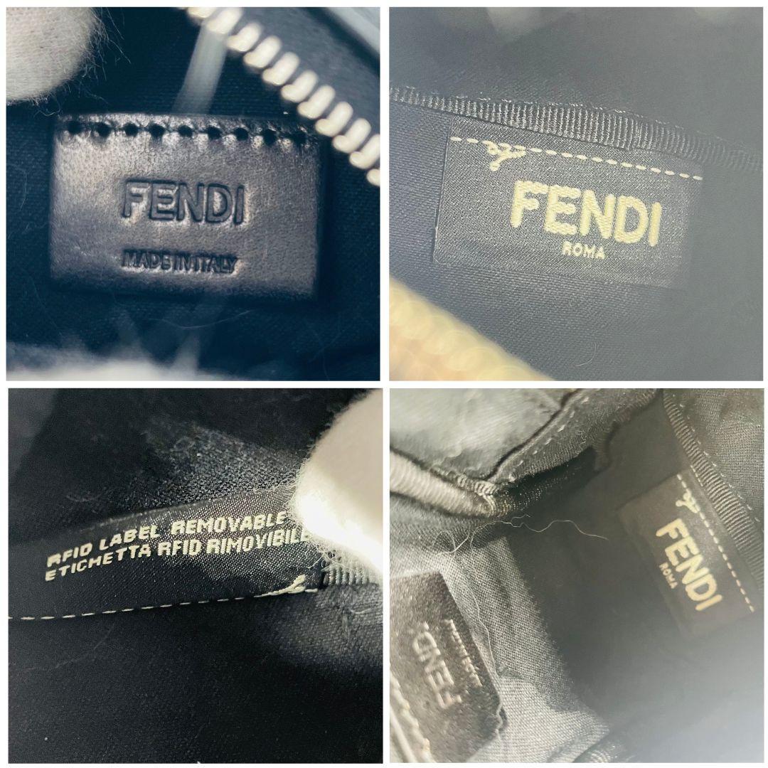 FENDI フェンディ モンスター　バグズ　リュック チャーム レッド レザー