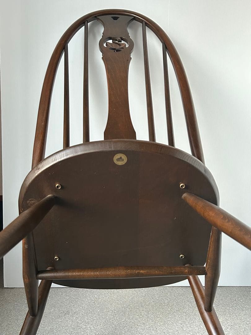 アーコール　ERCOLスワンバックチェア　椅子　ヴィンテージ　イギリス