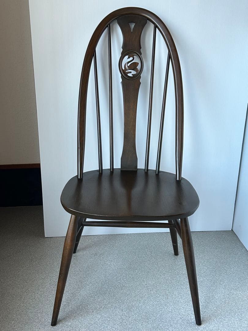 アーコール　ERCOLスワンバックチェア　椅子　ヴィンテージ　イギリス