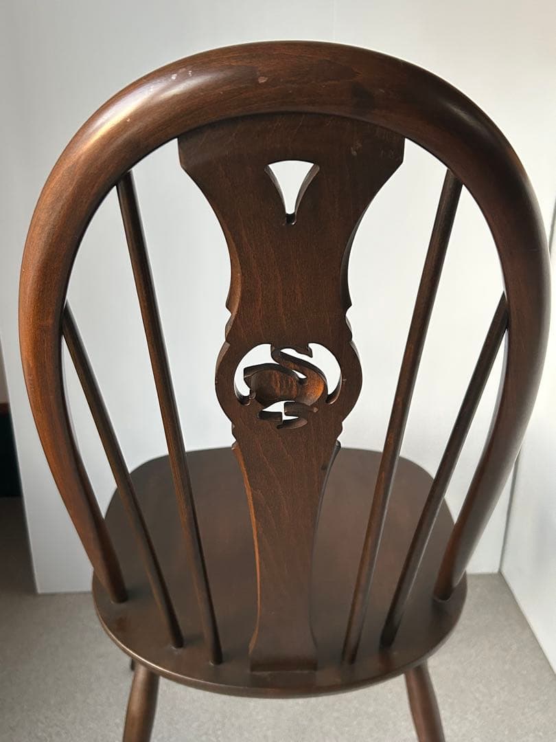 アーコール　ERCOLスワンバックチェア　椅子　ヴィンテージ　イギリス