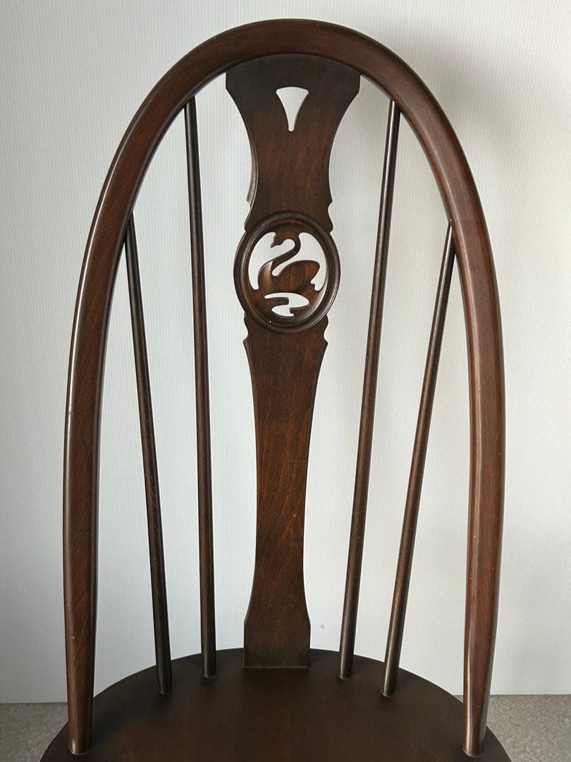 アーコール　ERCOLスワンバックチェア　椅子　ヴィンテージ　イギリス