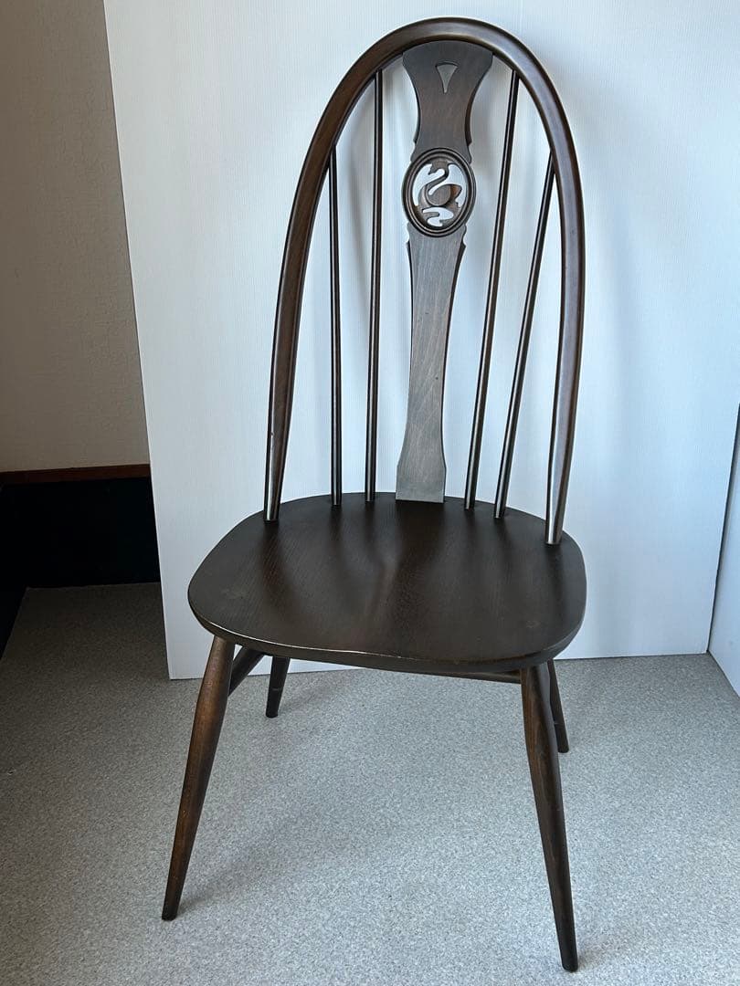 アーコール　ERCOLスワンバックチェア　椅子　ヴィンテージ　イギリス