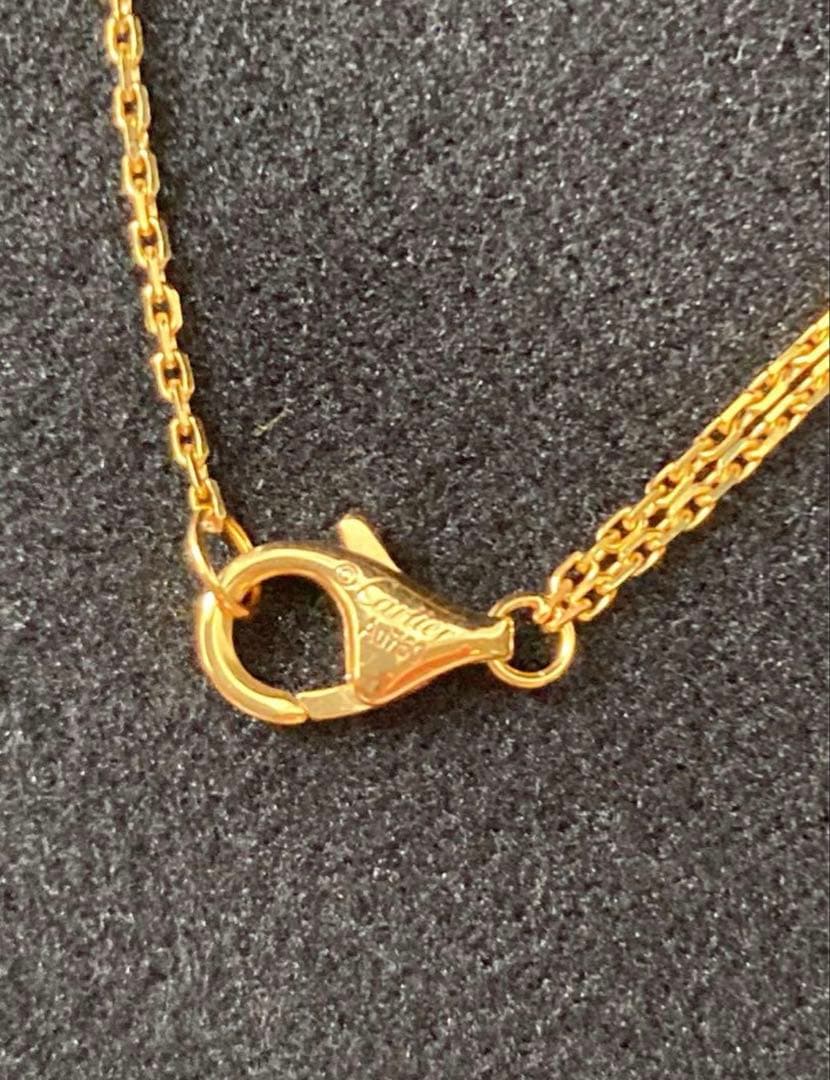 【美品】Cartier TRINITY NECKLACEトリニティ ネックレス
