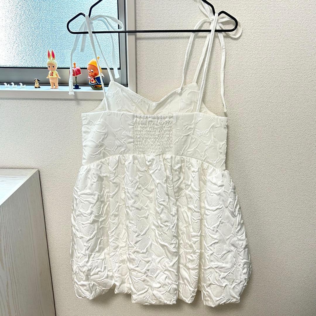 POPPY あさぎーにょ　Whiteチュニック