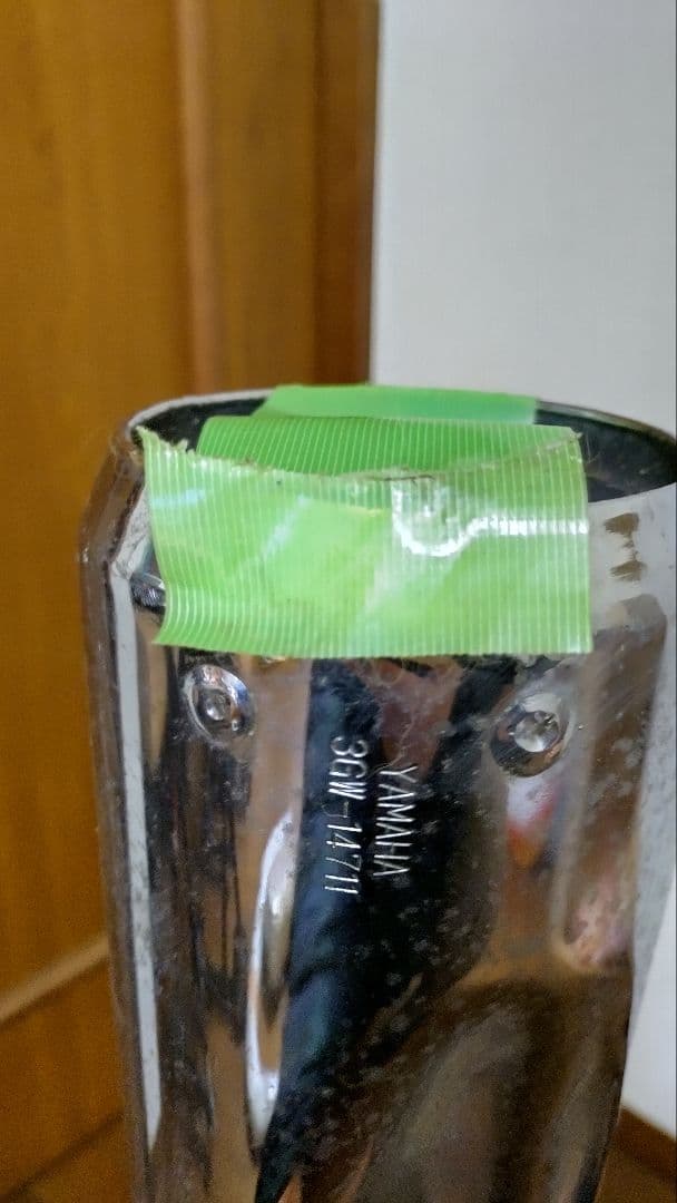 【値下げ】SR400/SR500 純正ノーマルマフラー エキパイ付 ブラケット付