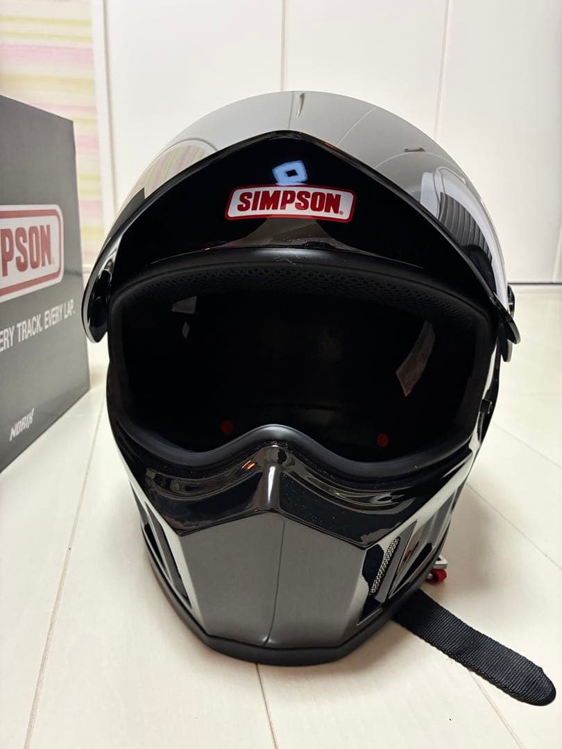 SIMSON フルフェイスヘルメット SB15 ブラック