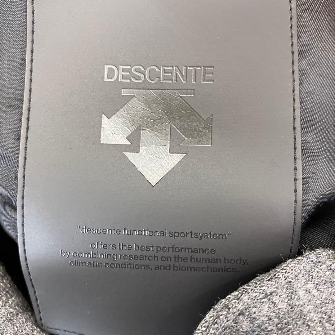 DESCENTE デサント ウールスーツ 上下セットアップ テーラード A6 灰