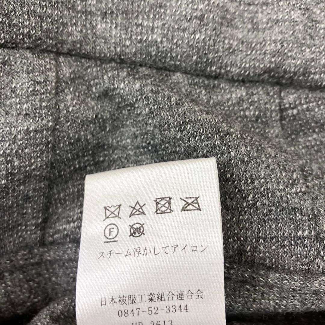 DESCENTE デサント ウールスーツ 上下セットアップ テーラード A6 灰