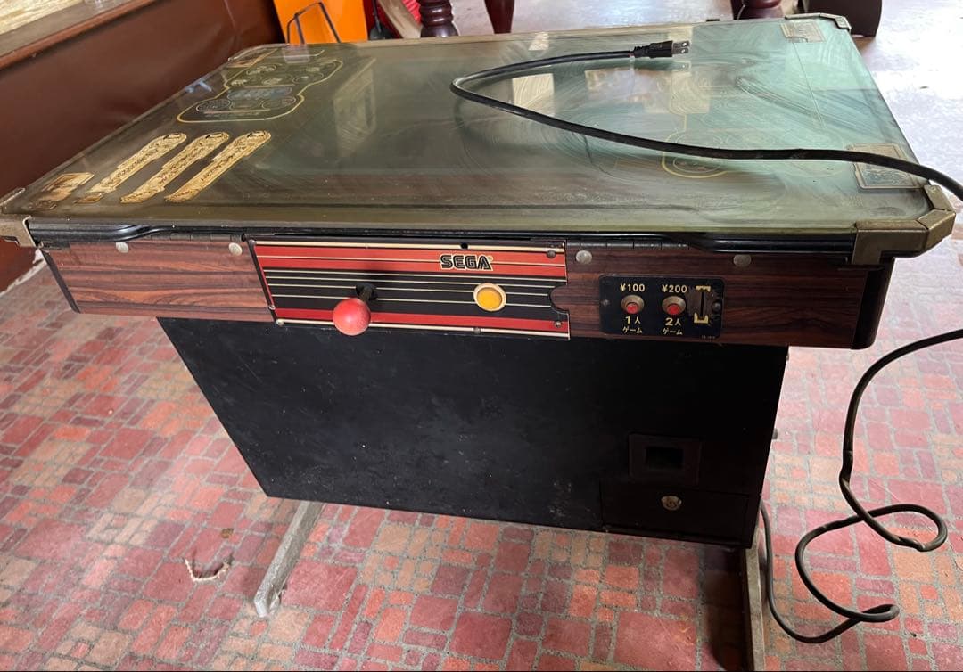 引取り限定　昭和レトロ　セガの筐体　ギャラクシアン　アーケードゲーム　ジャンク品
