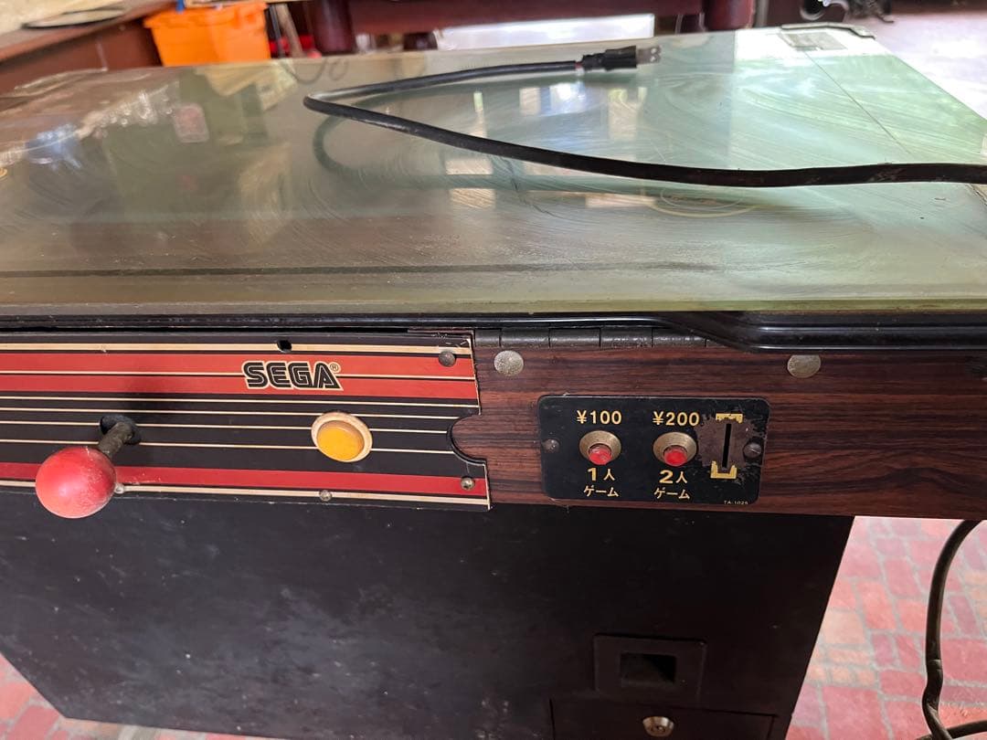 引取り限定　昭和レトロ　セガの筐体　ギャラクシアン　アーケードゲーム　ジャンク品