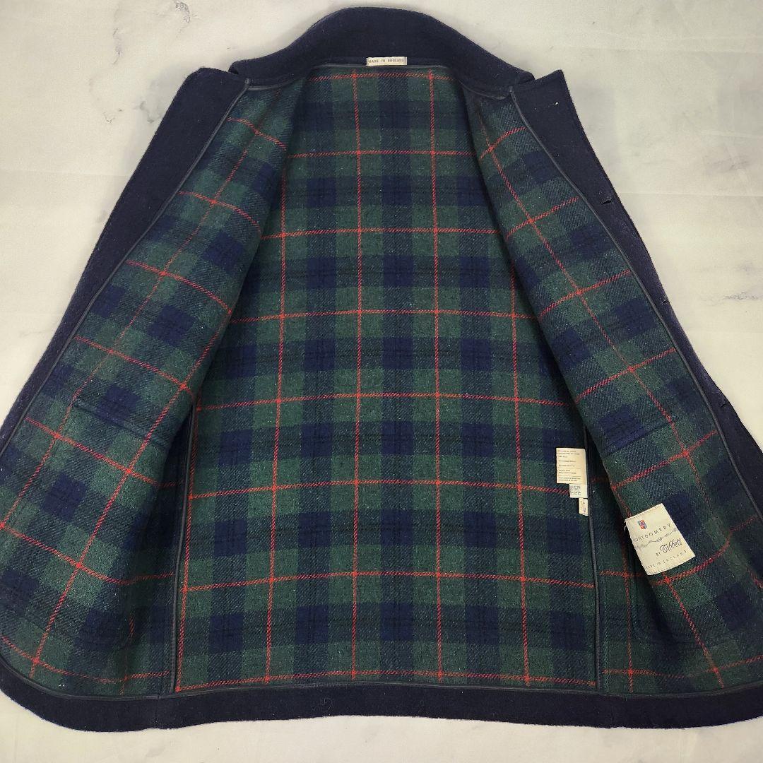 【英国製】MONTGOMERY モンゴメリー チェスターコート 42 ネイビー