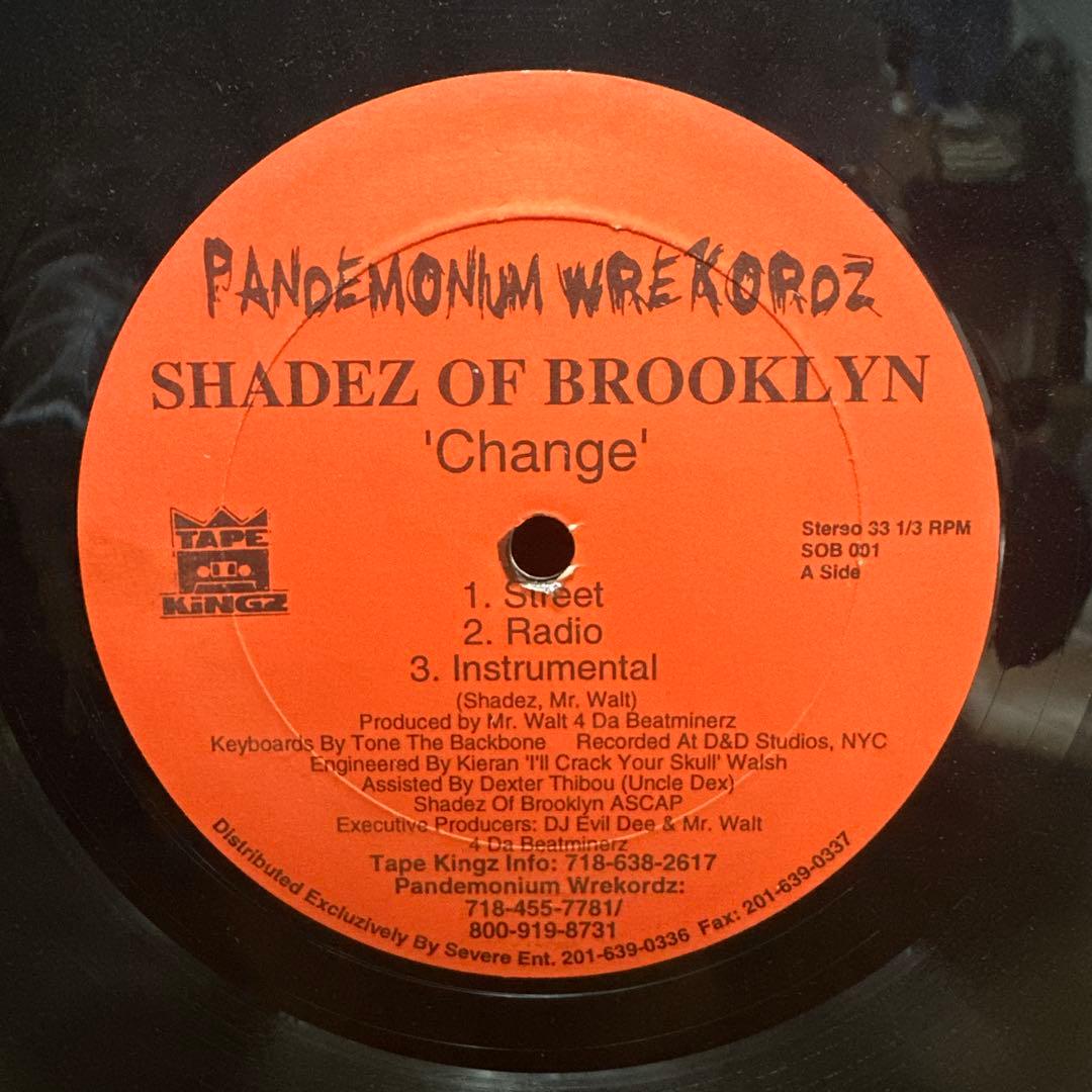 SHADEZ OF BROOKLYN Change 12インチ　レア