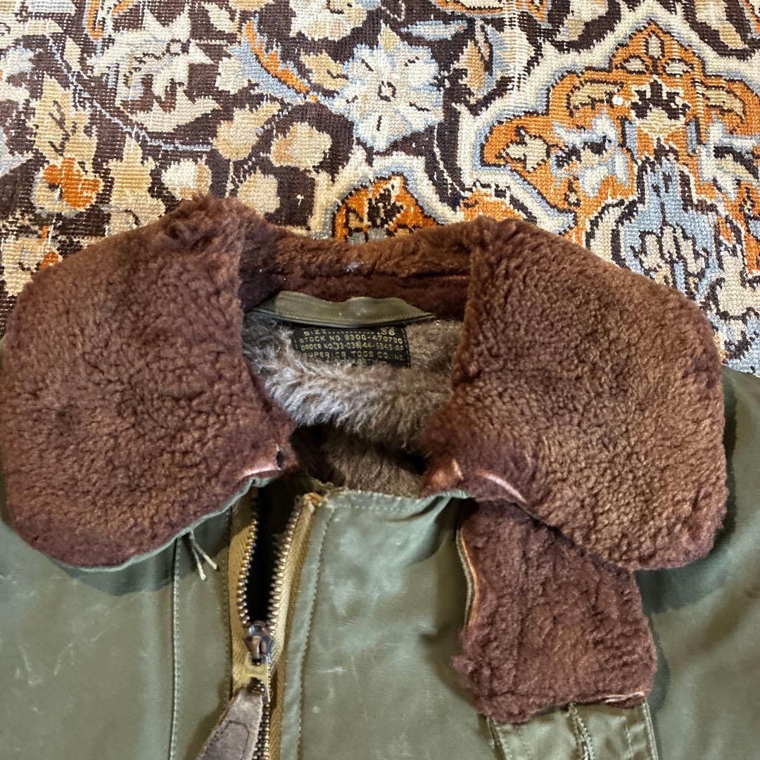 40s 米軍実物 USAAF B-15 フライトジャケット Size 36