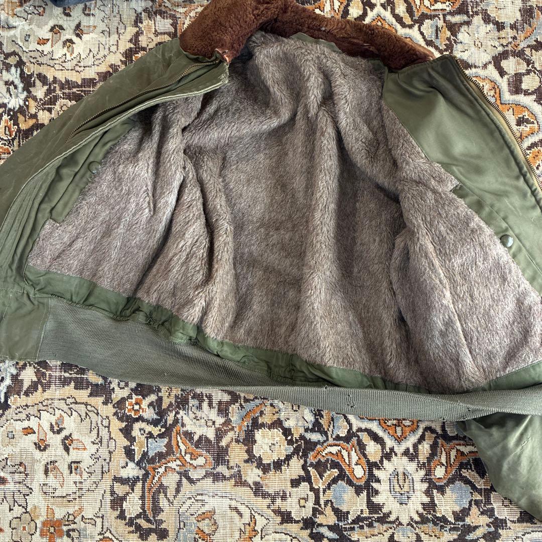 40s 米軍実物 USAAF B-15 フライトジャケット Size 36