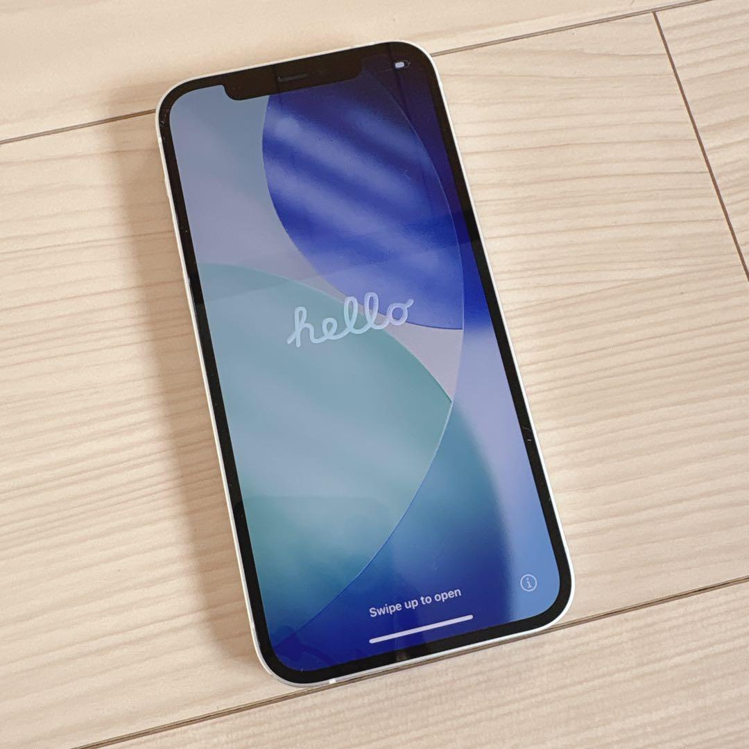 iPhone12 128GB ホワイト SIMフリー バッテリー82%
