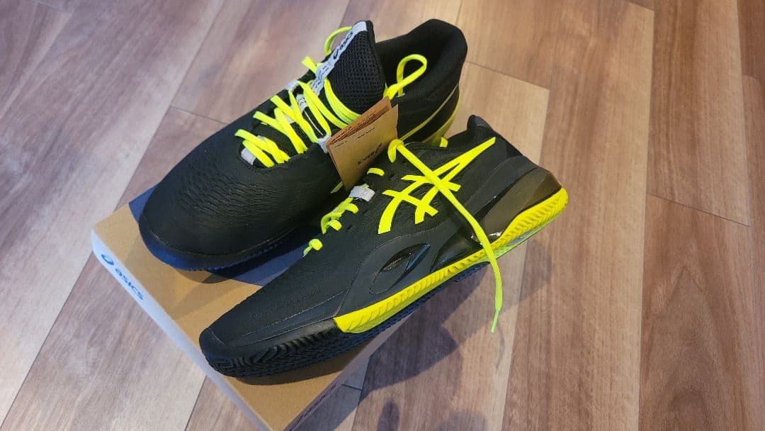 日本未発売アシックスGEL-RESOLUTION X クレー オムニ27.5cm