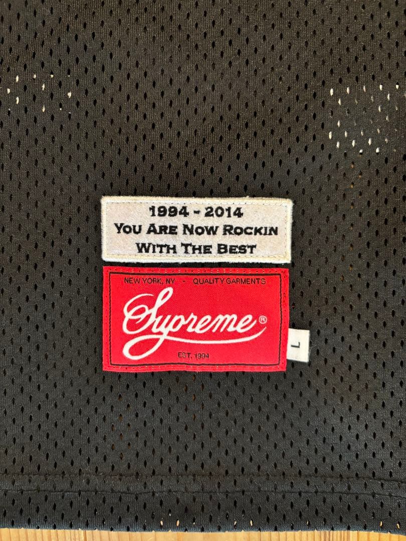 値下げSUPREME ゲームシャツ HAIL MARY サイズＬ ブラック