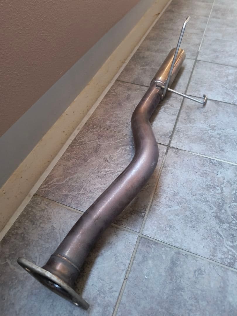 インテグラDC5 タイプR　ゼロファイター　ストレートマフラー　サイレンサー付き