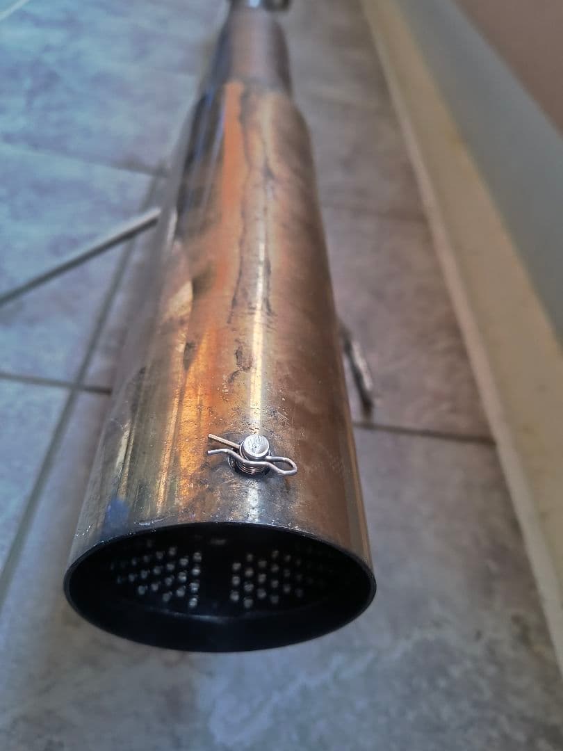 インテグラDC5 タイプR　ゼロファイター　ストレートマフラー　サイレンサー付き