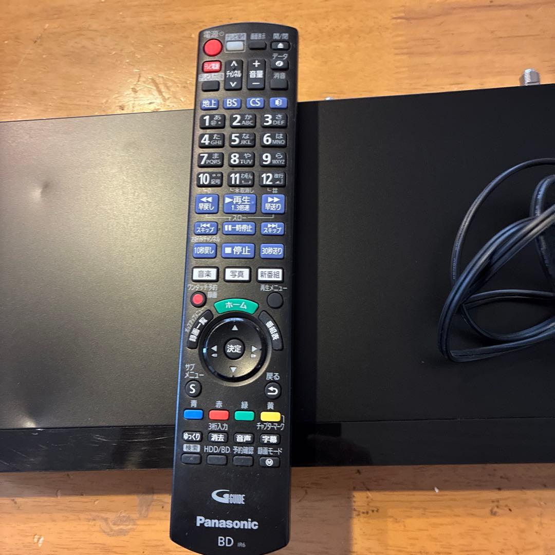 パナソニック　ブルーレイレコーダー　DMR-BRW1050 2018年製diga