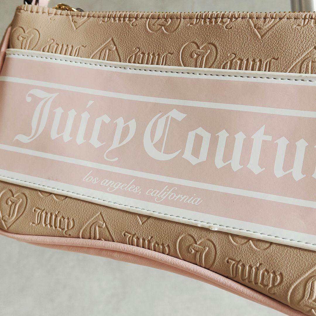 【人気モデル❤】ジューシークチュール ショルダーバッグ ロゴプリント 肩掛け鞄