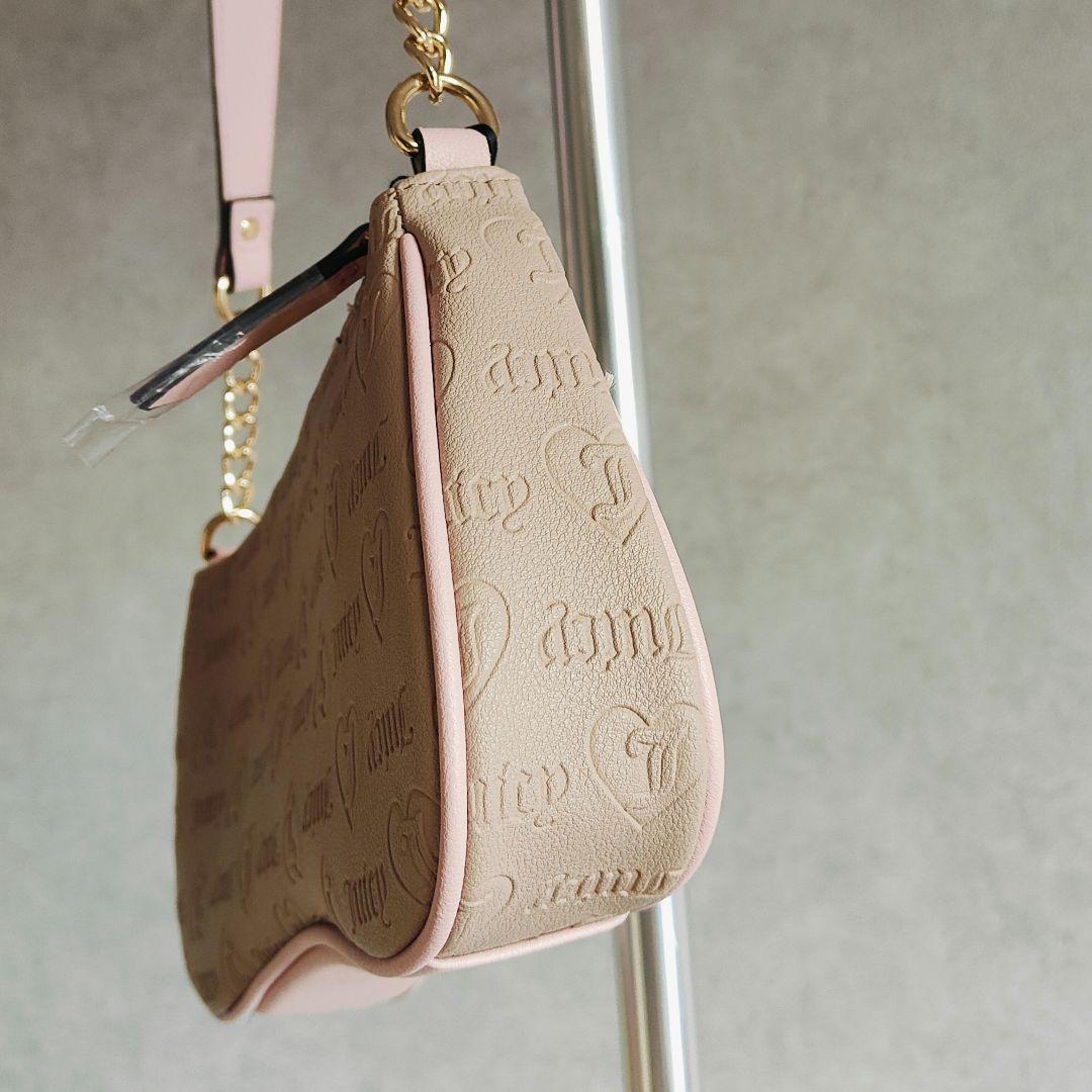 【人気モデル❤】ジューシークチュール ショルダーバッグ ロゴプリント 肩掛け鞄