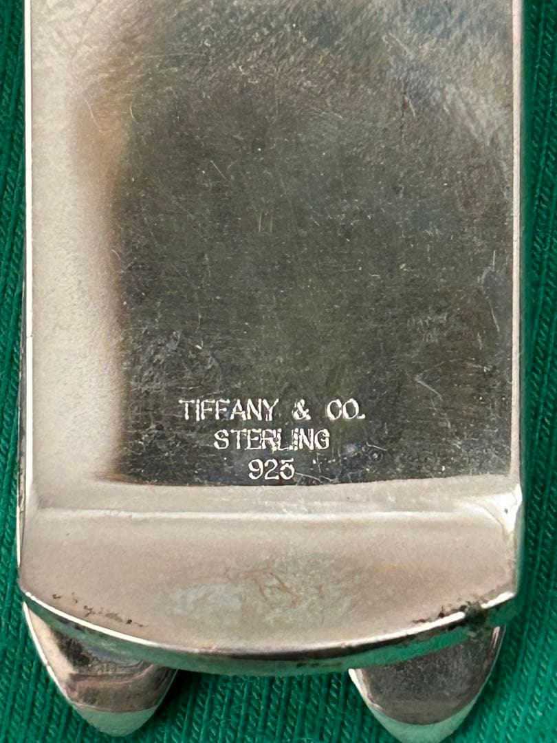 メ*ナ様 ティファニー　シルバー マネークリップ