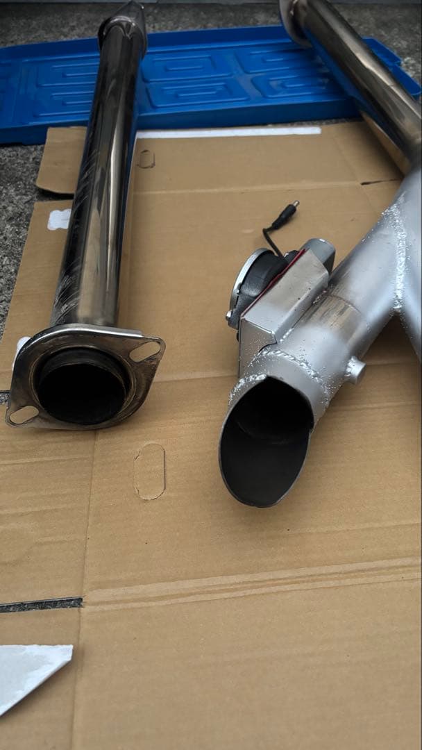 210クラウンアスリート　可変式中間パイプ