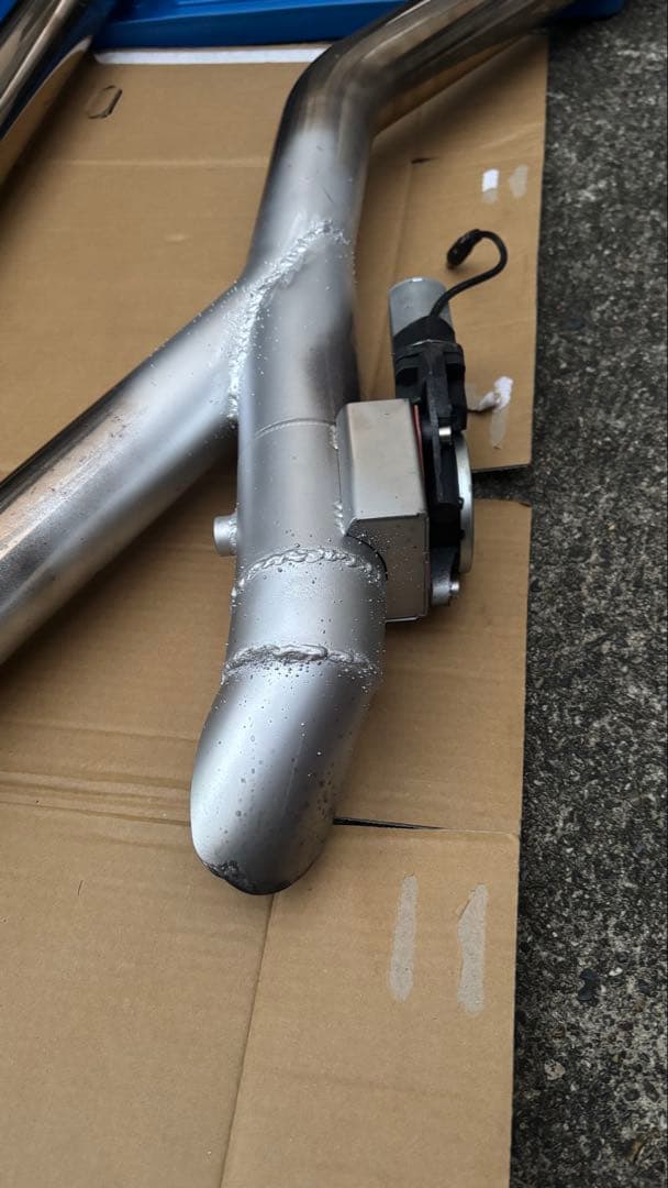 210クラウンアスリート　可変式中間パイプ