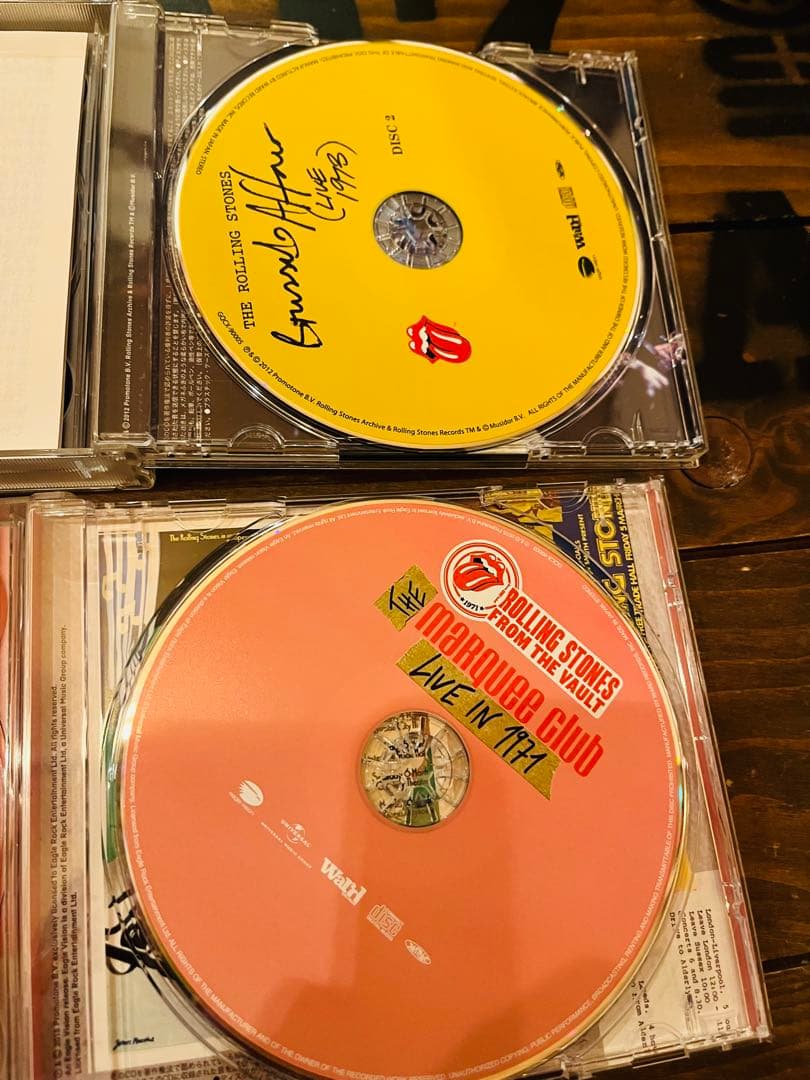 美品　ローリングストーンズ　ブラッセルズアフェア1973 マーキークラブ1971