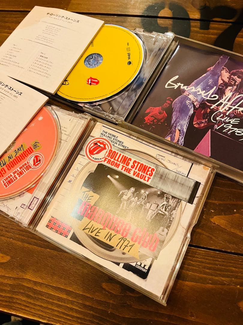 美品　ローリングストーンズ　ブラッセルズアフェア1973 マーキークラブ1971