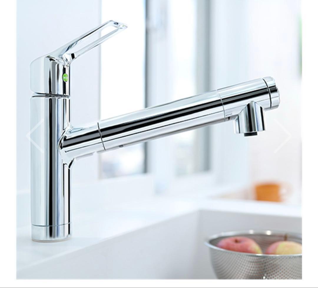 スパウトイン　浄水器一体型シングル水栓　一般地用