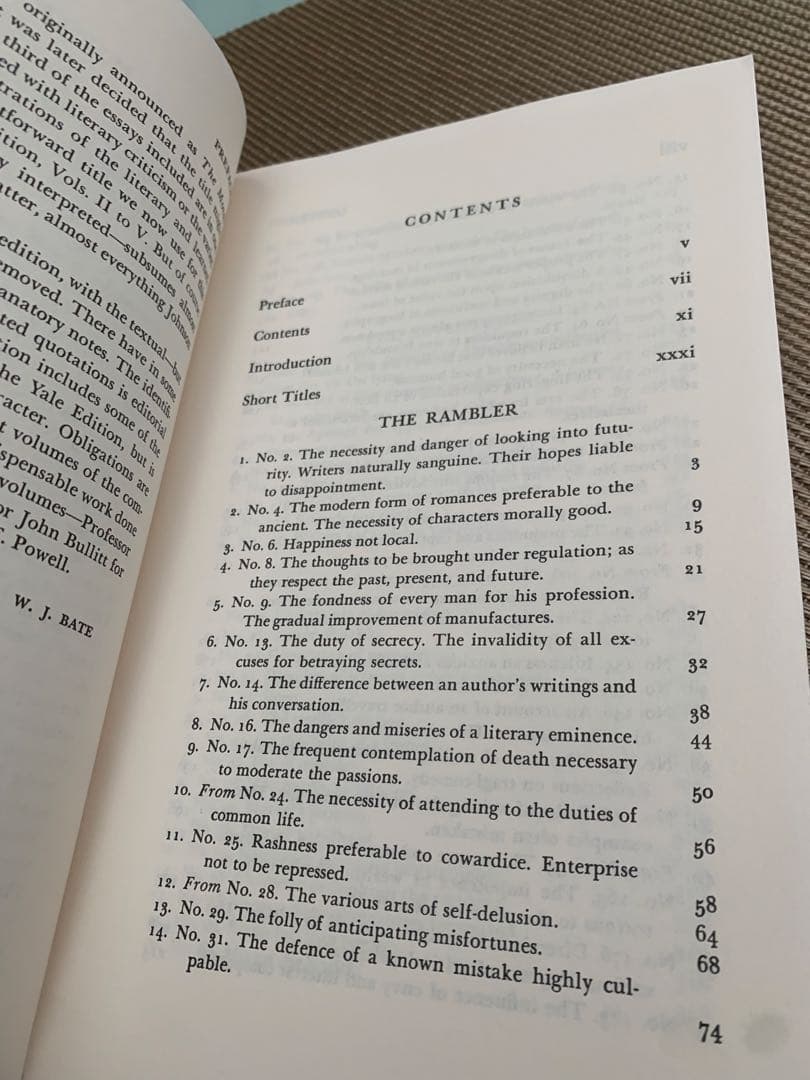 Selected Essays from the Rambler…