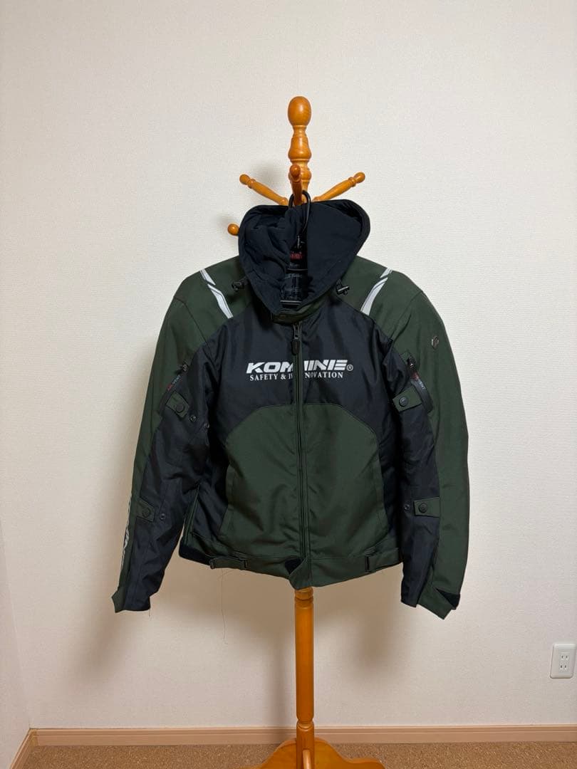 コミネ　JK-5961 バイクジャケット Oliveサイズ 2XL